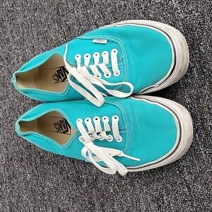 Teal vans